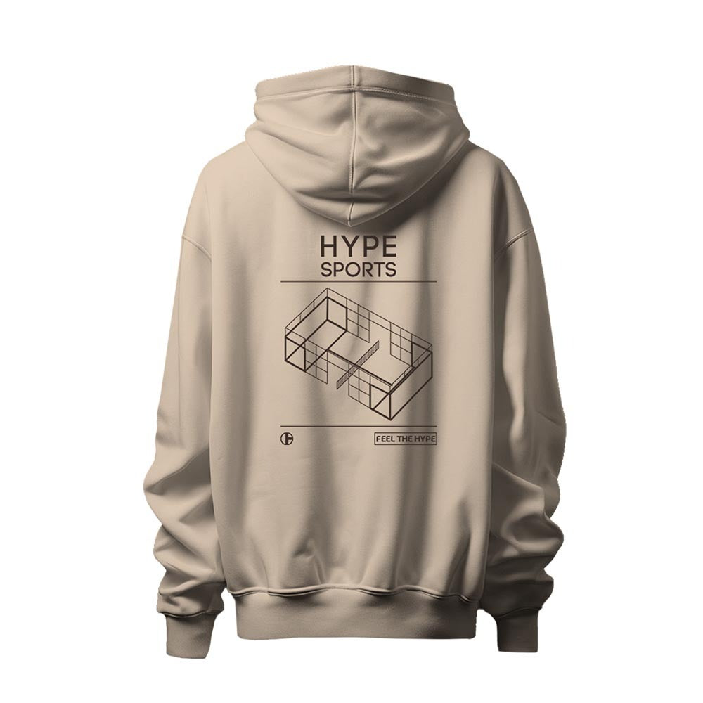 HOODIE BEIGE CANCHA