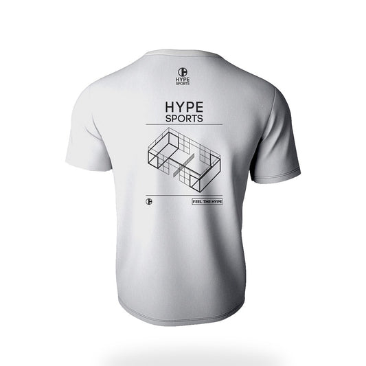 PLAYERA BLANCA CANCHA ALGODON