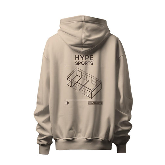 HOODIE BEIGE CANCHA